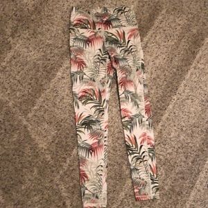 Mono b size small floral leggings